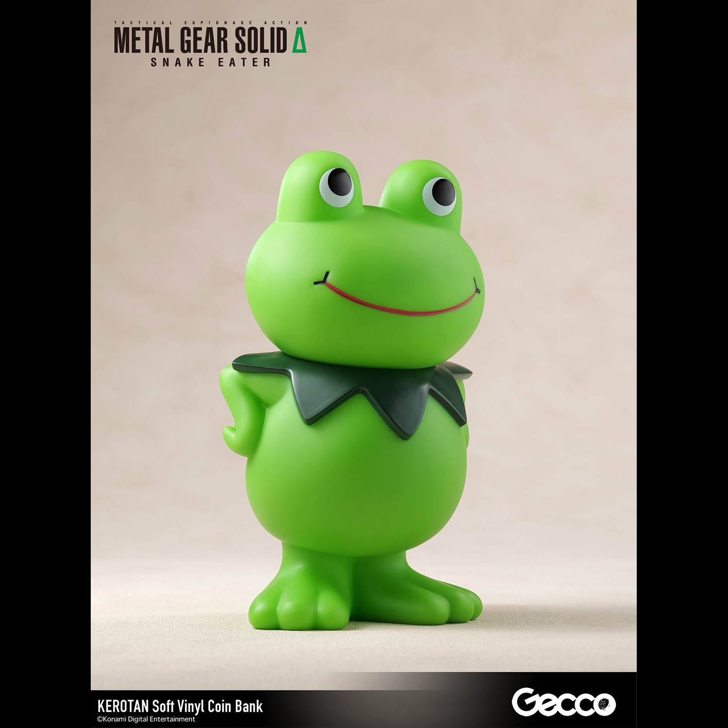 METAL GEAR SOLID Δ: SNAKE EATER, KEROTAN Soft Vinyl Coin Bank